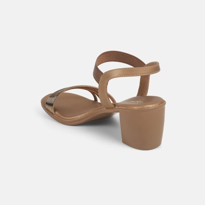 Mochi Women Antic-gold Casual Sandals (SKU: 33-901157-28-37)