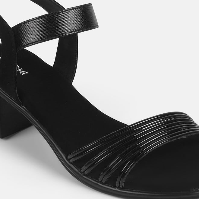 Mochi Women Black Casual Sandals (SKU: 33-901157-11-37)