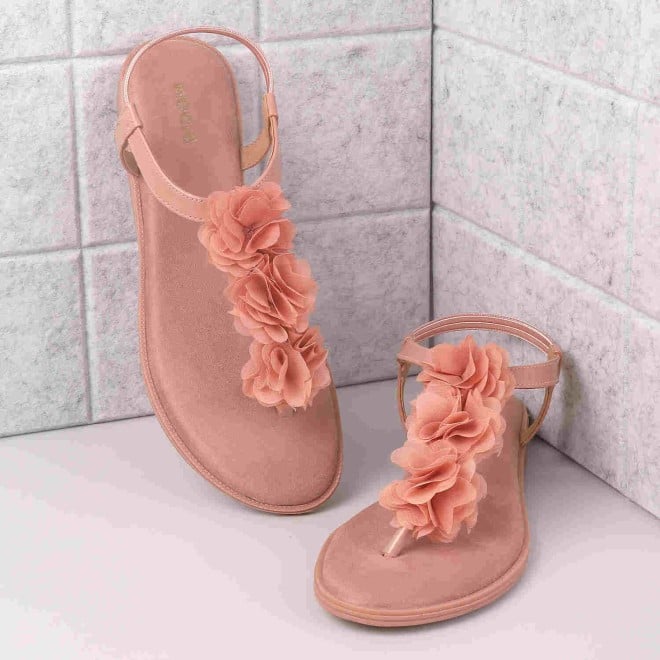 Mochi Women Pink Casual Sandals (SKU: 33-916-24-38)