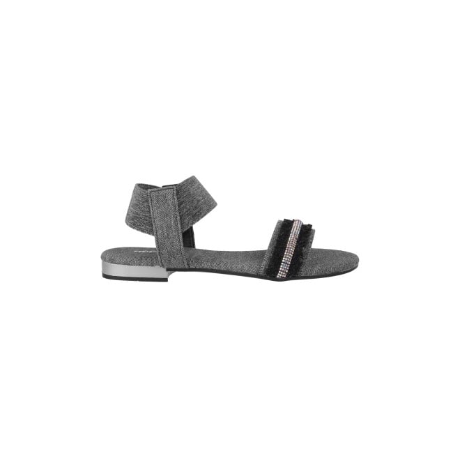 Mochi Women Black Casual Sandals (SKU: 33-928-11-36)