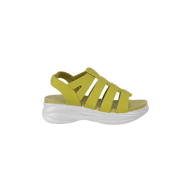 Mochi Women Green Casual Sandals (SKU: 33-930-21-36)