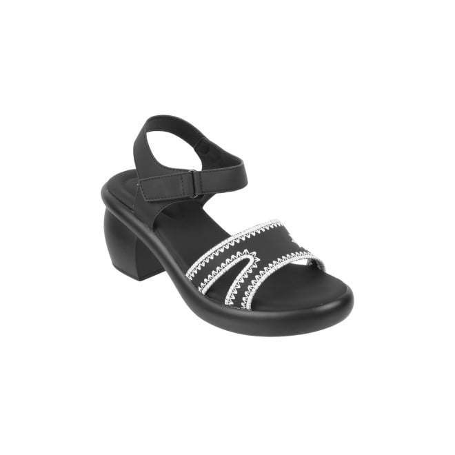 Mochi Women Black Casual Sandals (SKU: 33-932-11-36)