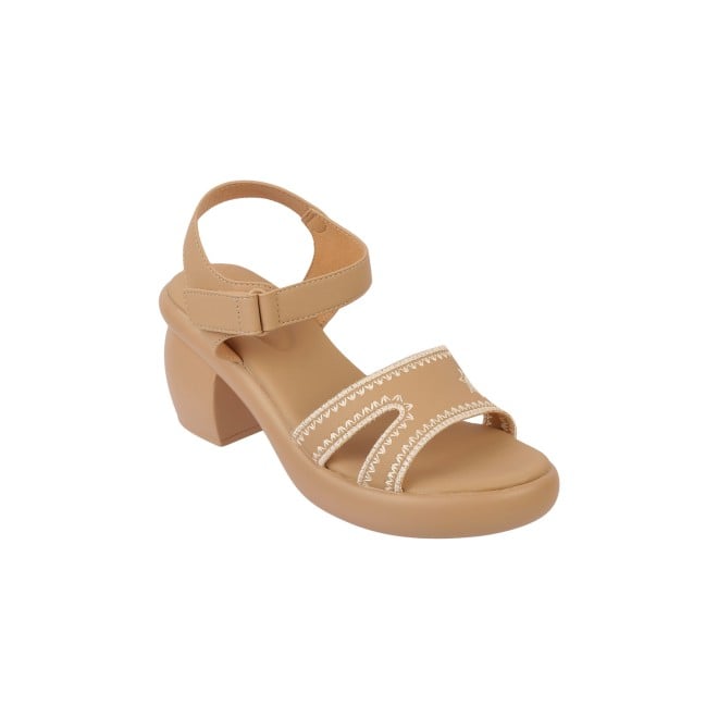 Mochi Women Khaki Casual Sandals (SKU: 33-932-62-36)