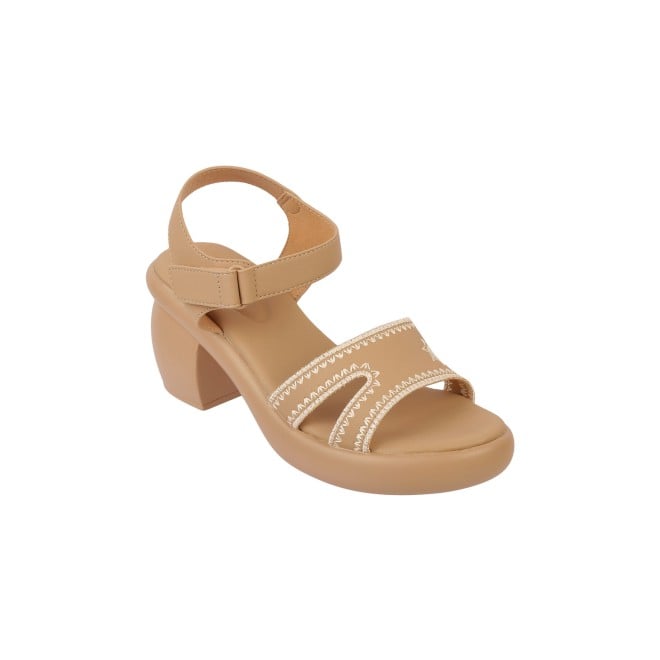 Mochi Women Khaki Casual Sandals (SKU: 33-932-62-38)