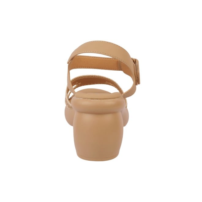 Mochi Women Khaki Casual Sandals (SKU: 33-932-62-38)