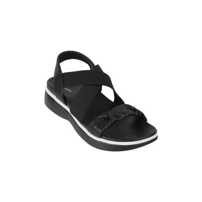 Mochi Women Black Casual Sandals (SKU: 33-934-11-36)