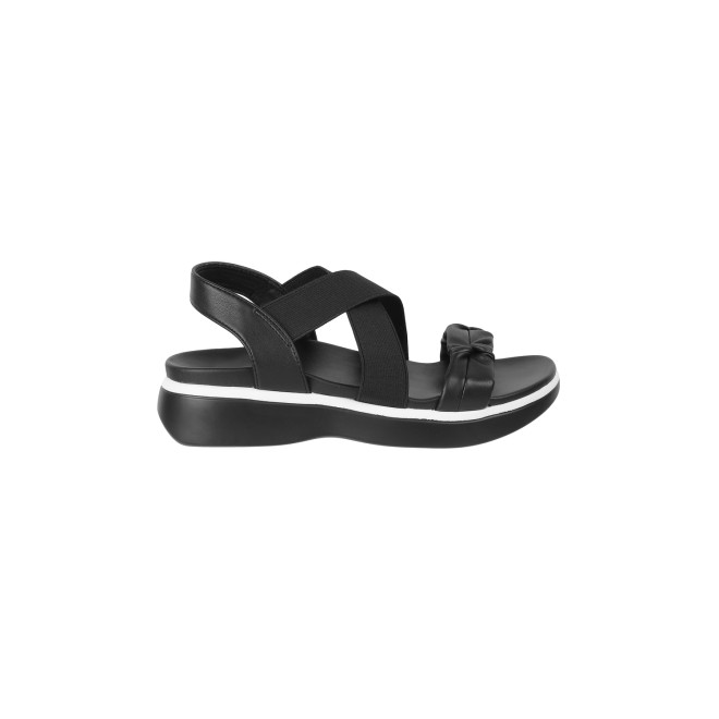 Mochi Women Black Casual Sandals (SKU: 33-934-11-36)