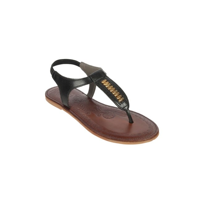 Mochi Women Black Casual Sandals (SKU: 33-935-11-36)