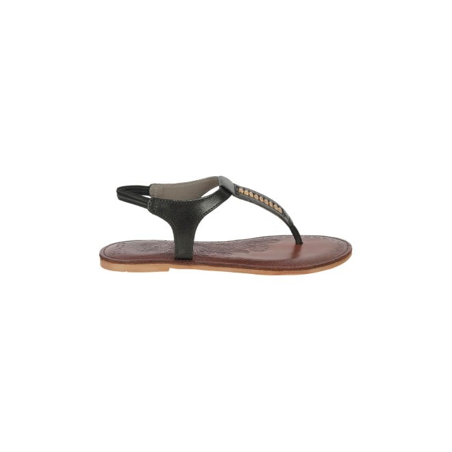 Mochi Women Black Casual Sandals (SKU: 33-935-11-36)