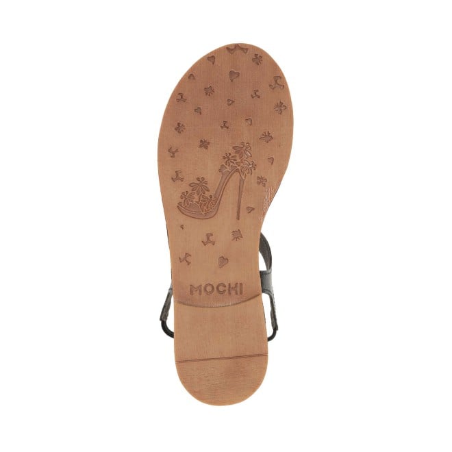 Mochi Women Black Casual Sandals (SKU: 33-935-11-36)