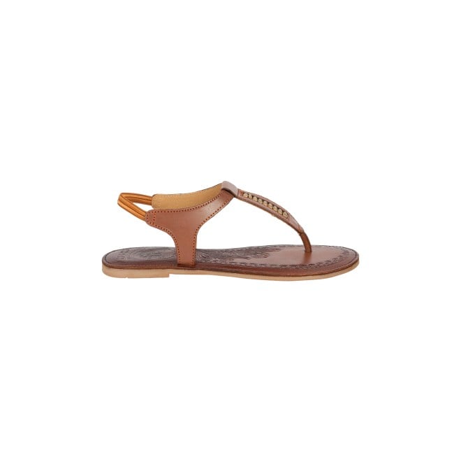 Mochi Women Tan Casual Sandals (SKU: 33-935-23-36)