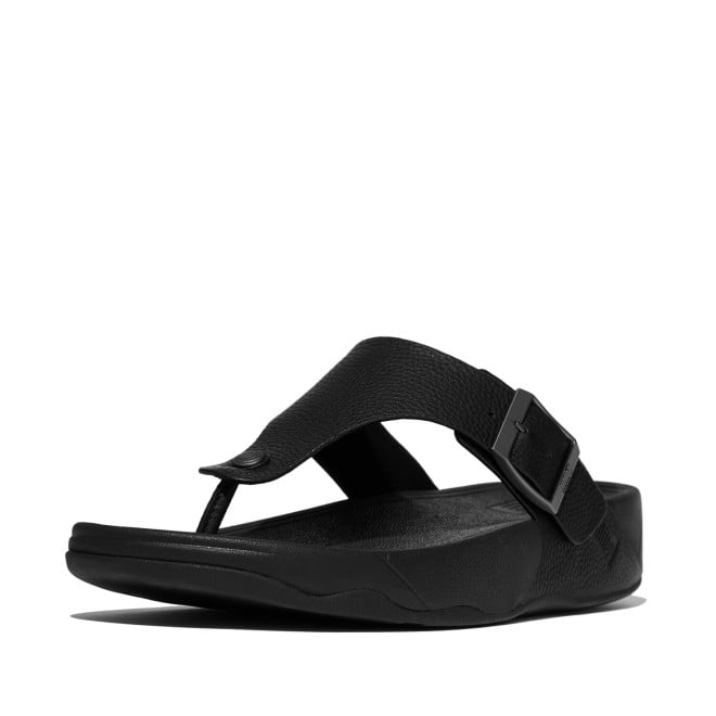 Fitflop Trakk Ii Mens Buckle Tumble-Leather T-Post Sandals (SKU: 338-11398-11-7)