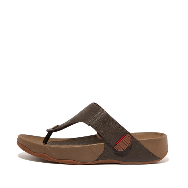 Fitflop Men Mocha-Brown Casual Slippers