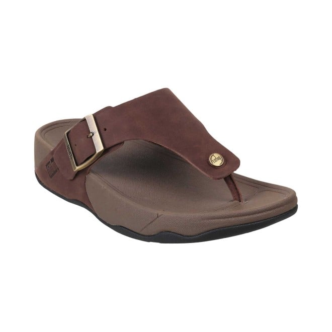 Fitflop Men Brown Casual Slippers (SKU: 338-338-12-10)