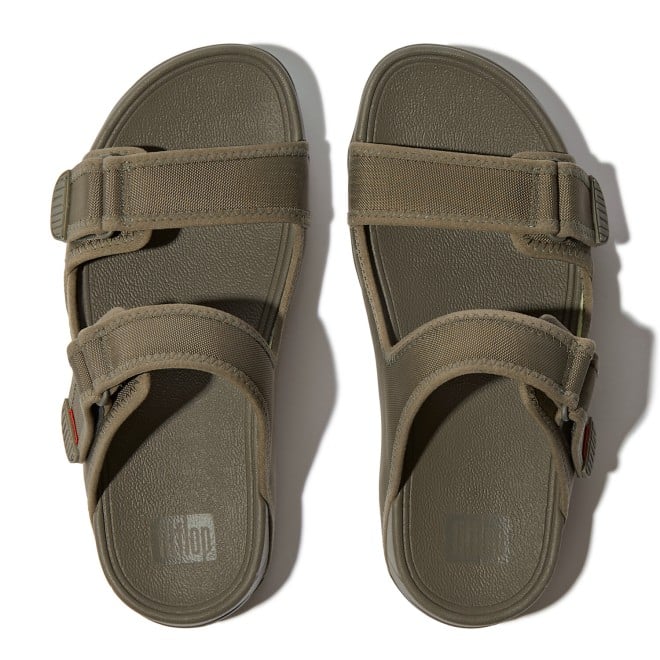 Fitflop Gogh Moc Mens Adjustable Water-Resistant Slides (SKU: 338-410-49-7)