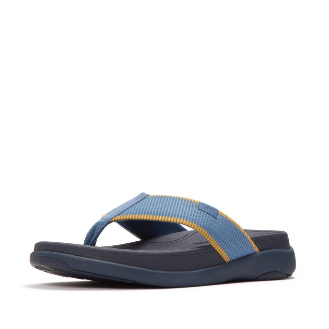 Fitflop F-Mode Go Mens Water-Resistant Webbing T-P Sandals (SKU: 338-436-45-7)