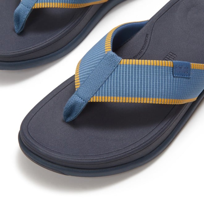 Fitflop F-Mode Go Mens Water-Resistant Webbing T-P Sandals (SKU: 338-436-45-7)