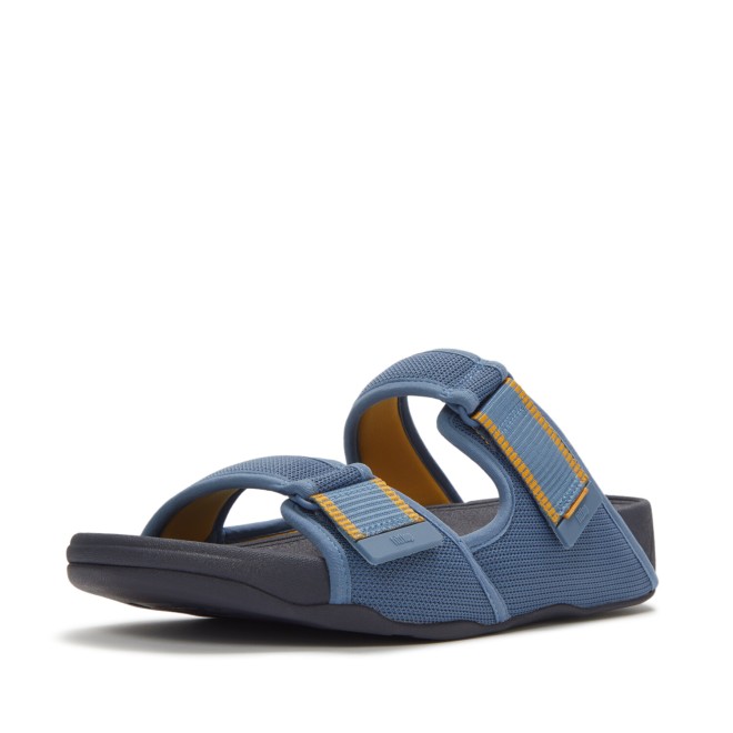Fitflop Gogh Moc Mens Adj. Water-Resistant Mesh Slides (SKU: 338-437-45-7)