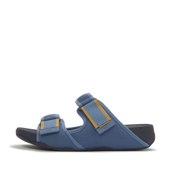 Fitflop Gogh Moc Mens Adj. Water-Resistant Mesh Slides