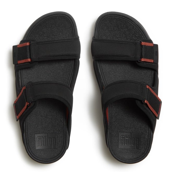 Fitflop Gogh Moc Mens Adj. Water-Resistant Mesh Slides (SKU: 338-437-11-7)