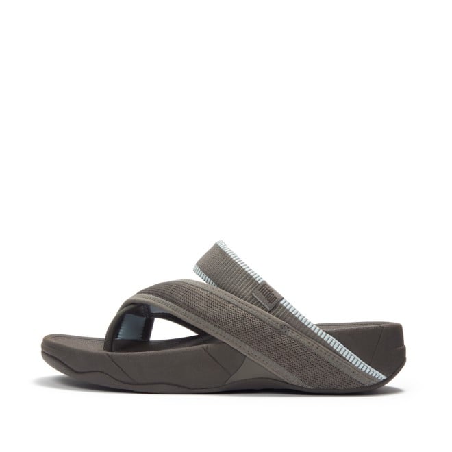 Fitflop Sling Mens W-Resistant Mesh-Webbing T-Post Sandals