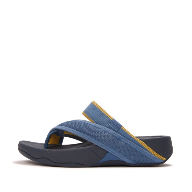 Fitflop Sling Mens W-Resistant Mesh-Webbing T-Post Sandals