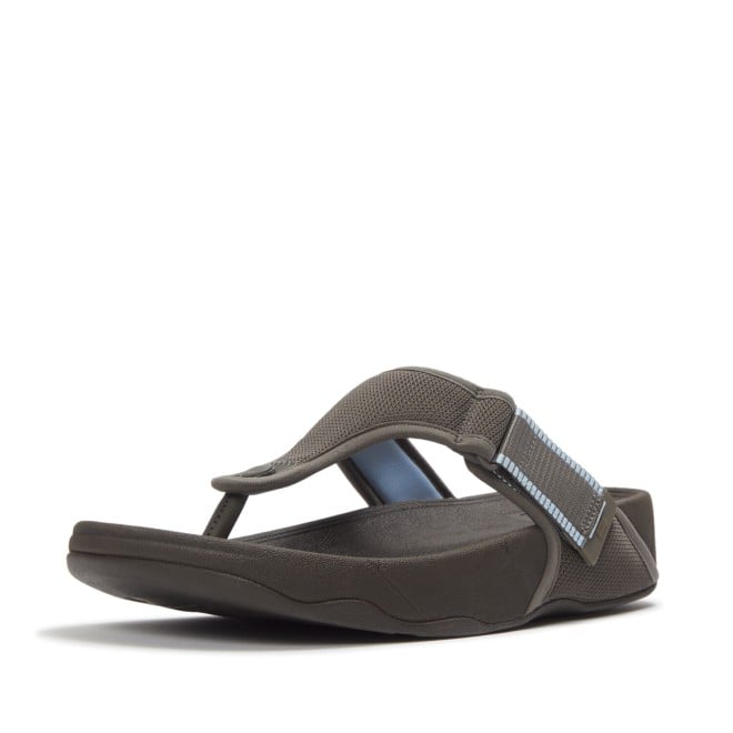 Fitflop Trakk Mens Adj. W-Resistant Mesh Toe-Post Sandals (SKU: 338-440-32-7)