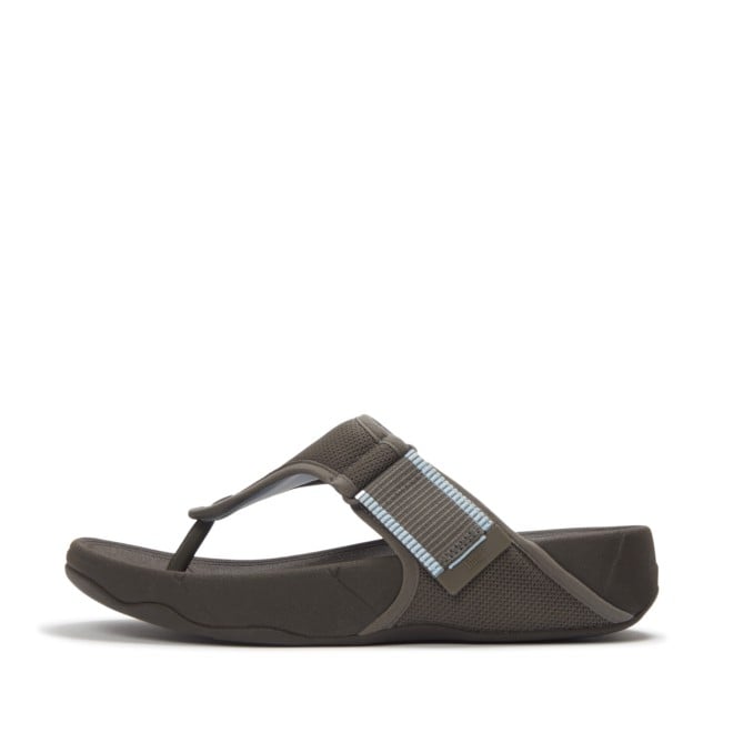 Fitflop Trakk Mens Adj. W-Resistant Mesh Toe-Post Sandals