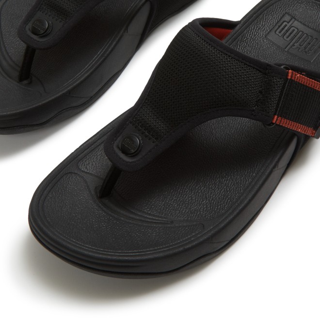 Fitflop Trakk Mens Adj. W-Resistant Mesh Toe-Post Sandals (SKU: 338-440-11-7)