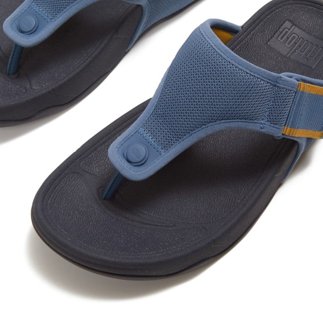 Fitflop Trakk Mens Adj. W-Resistant Mesh Toe-Post Sandals (SKU: 338-440-45-7)