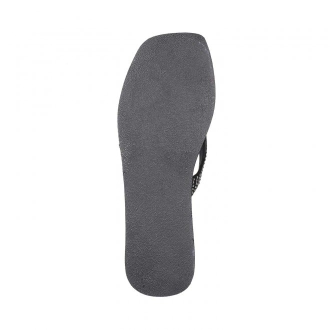 Mochi Women Black Casual Sandals (SKU: 34-131-11-36)