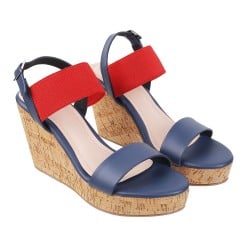 Women Blue Casual Sandals