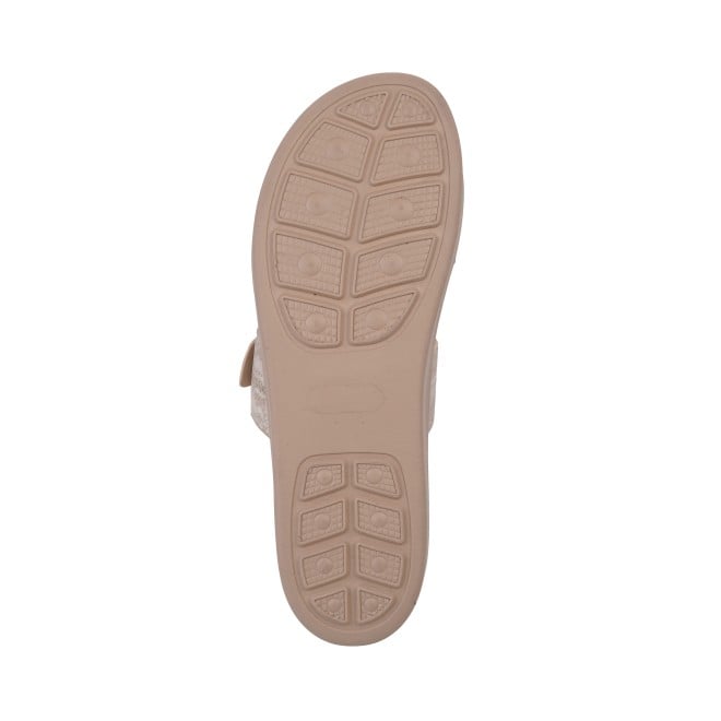 Mochi Women Beige Casual Slip Ons (SKU: 34-159-20-36)