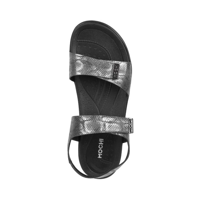 Mochi Women Grey Casual Sandals (SKU: 34-160-14-36)