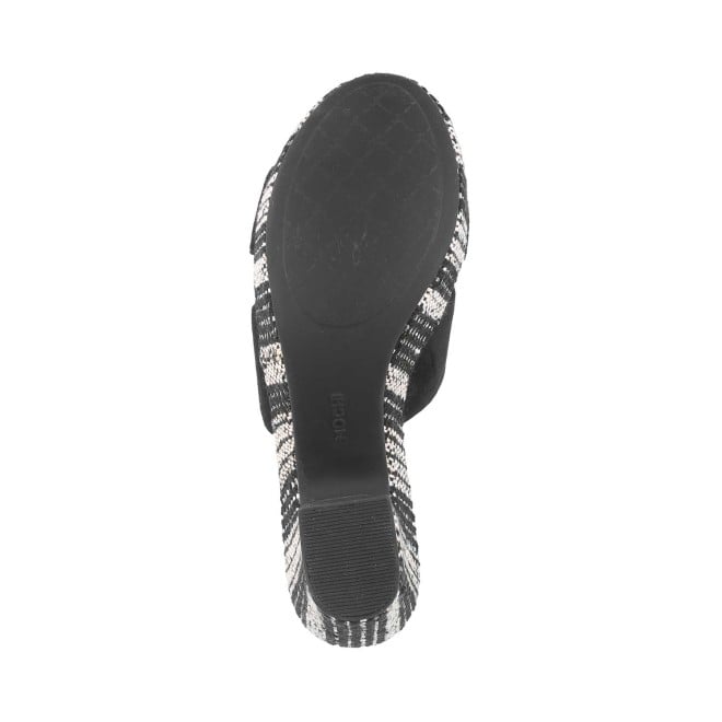 Mochi Women Black Casual Slip Ons (SKU: 34-182-11-36)