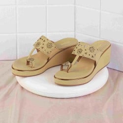 Women Beige Casual Slippers