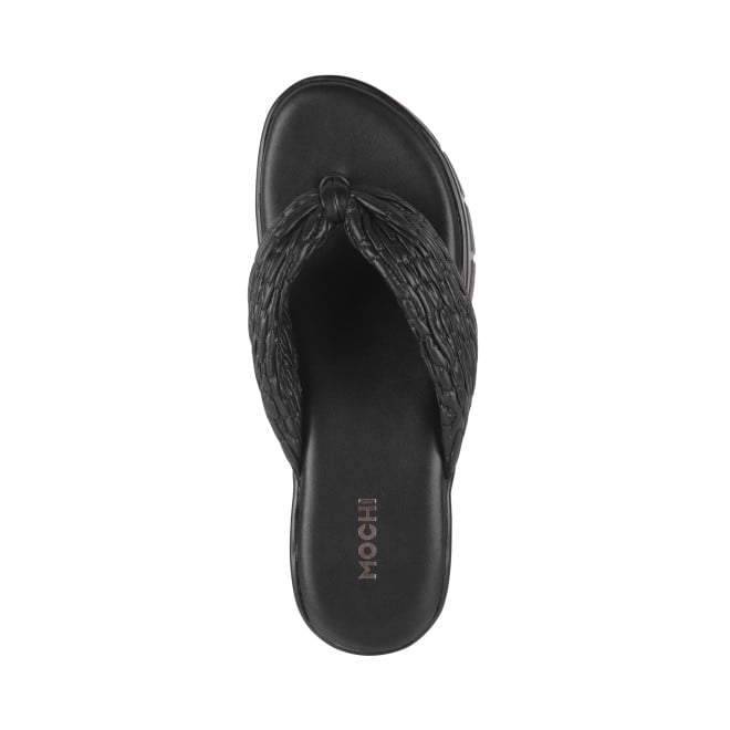 Mochi Women Black Casual Slip Ons (SKU: 34-240-11-36)