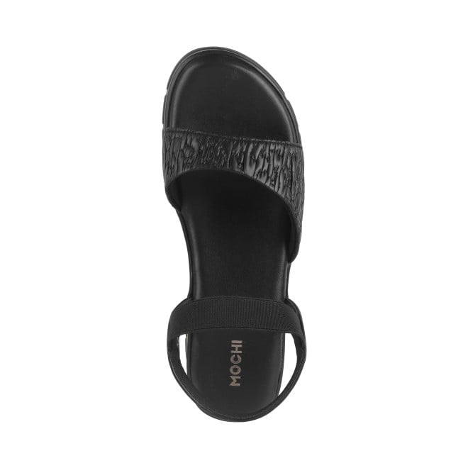 Mochi Women Black Casual Sandals (SKU: 34-241-11-36)