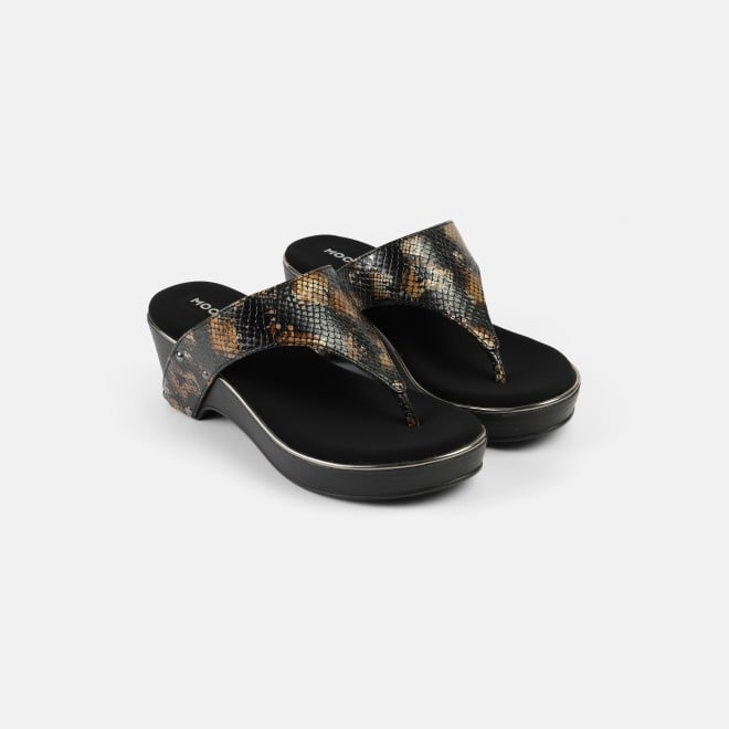 Mochi Women Black Casual Slip Ons (SKU: 34-244-11-36)