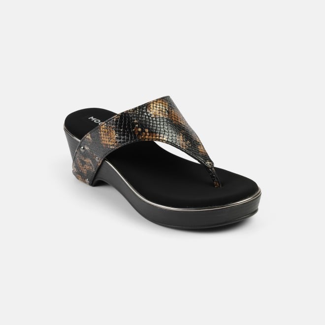 Mochi Women Black Casual Slip Ons (SKU: 34-244-11-36)