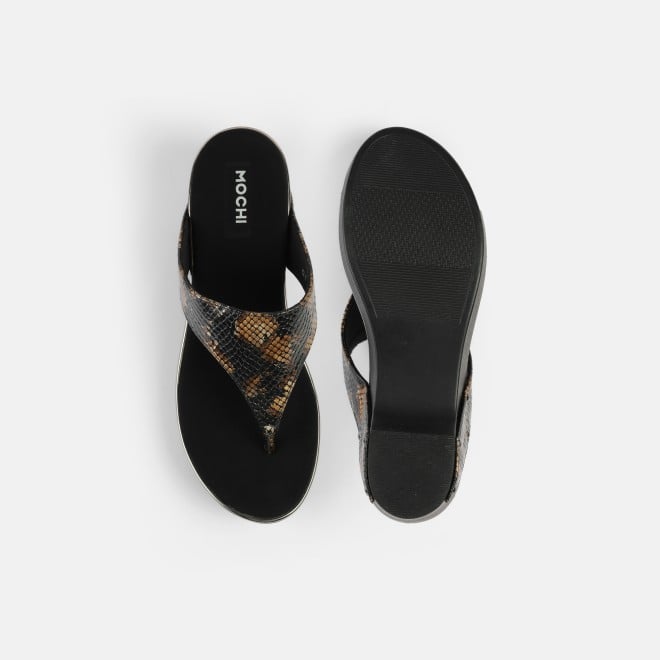 Mochi Women Black Casual Slip Ons (SKU: 34-244-11-36)