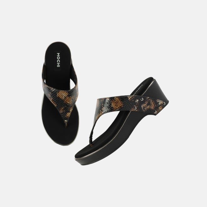 Mochi Women Black Casual Slip Ons (SKU: 34-244-11-36)