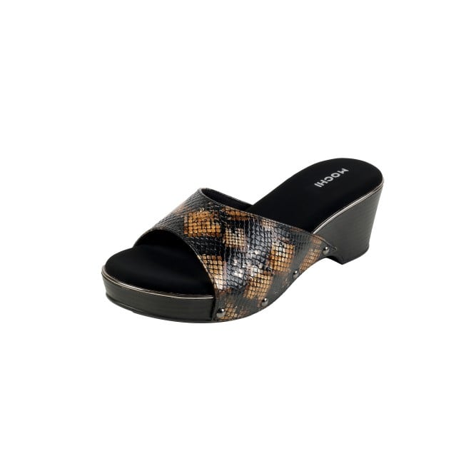 Mochi Women Black Casual Slip Ons (SKU: 34-245-11-36)