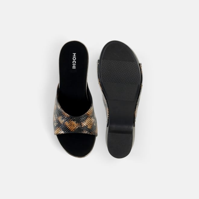 Mochi Women Black Casual Slip Ons (SKU: 34-245-11-36)