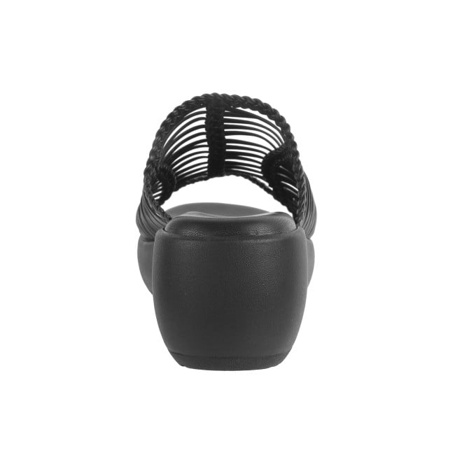 Mochi Women Black Casual Mules (SKU: 34-251-11-40)