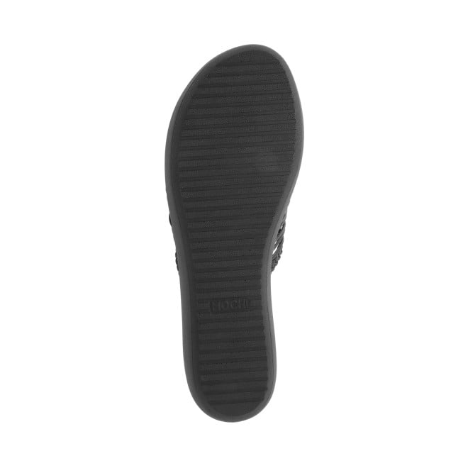 Mochi Women Black Casual Mules (SKU: 34-251-11-40)