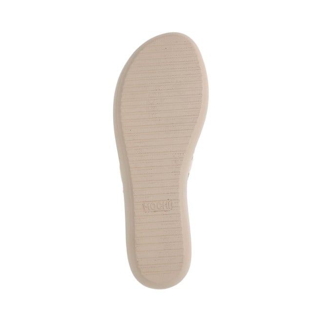 Mochi Women Off-white Casual Mules (SKU: 34-251-66-36)