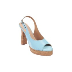 Women Blue Casual Sandals