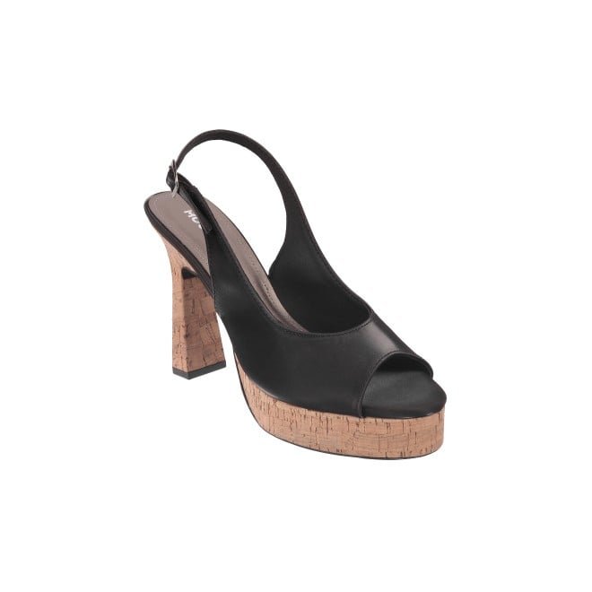 Mochi Women Black Casual Sandals (SKU: 34-253-11-36)