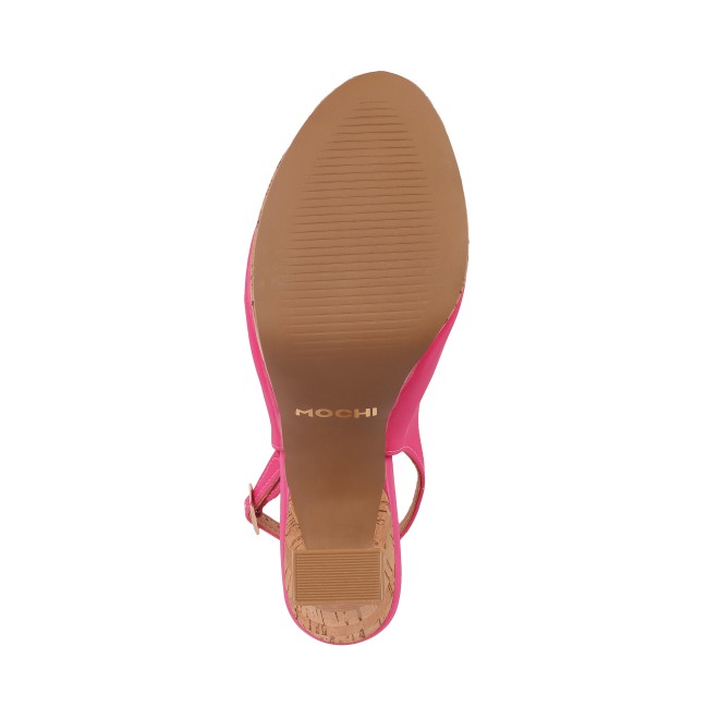 Mochi Women Pink Casual Sandals (SKU: 34-253-24-36)